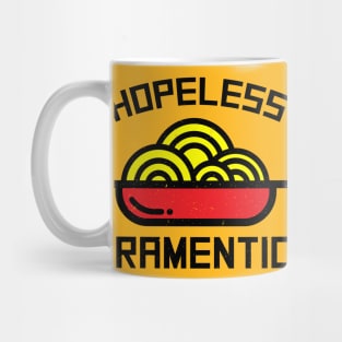 Funny Hoepless Ramentic Mug